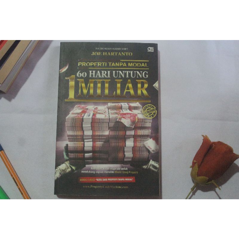 Buku Properti Tanpa Modal 60 Hari Untung 1 Miliar Preloved
