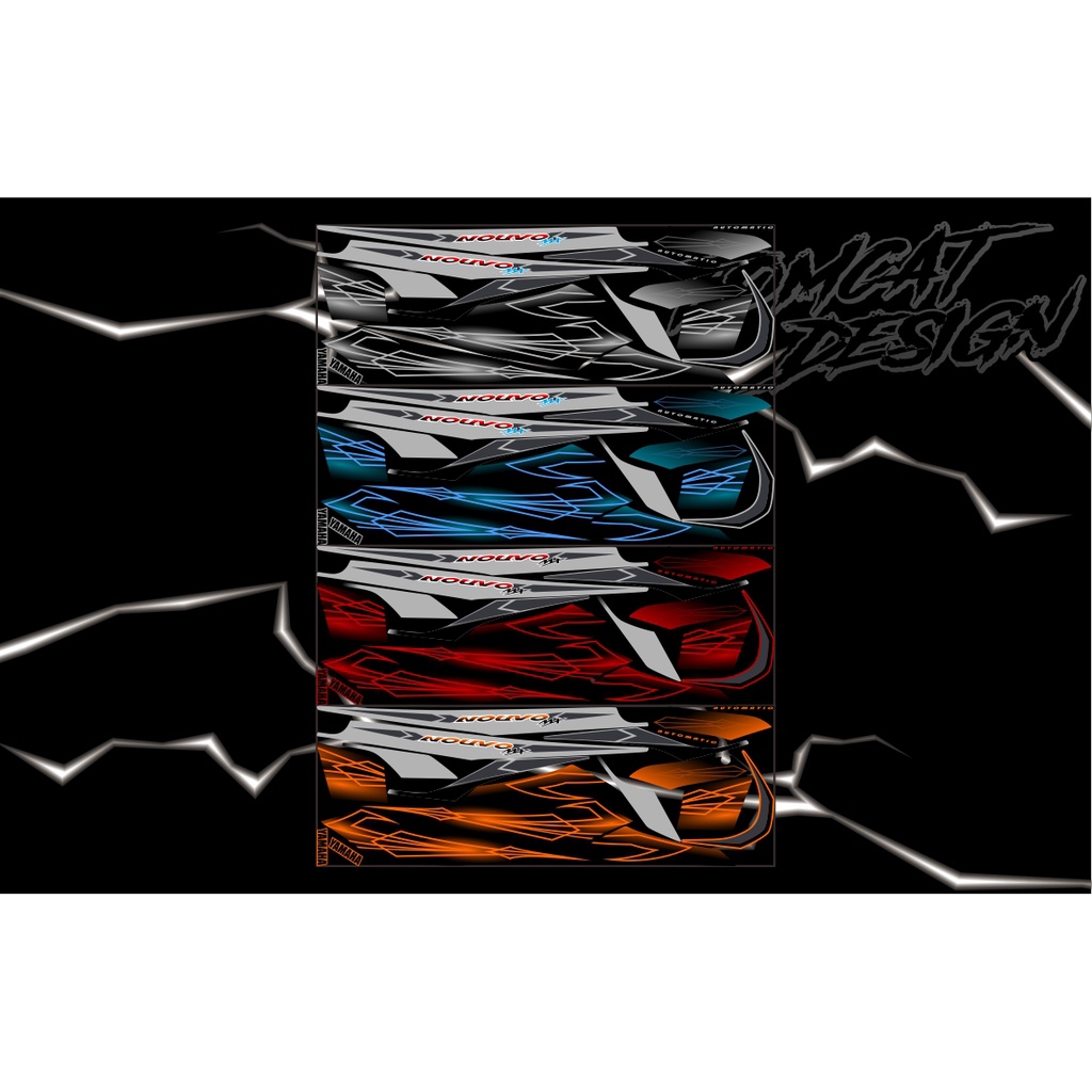 STRIPING NOUVO MX STIKER NOUVO