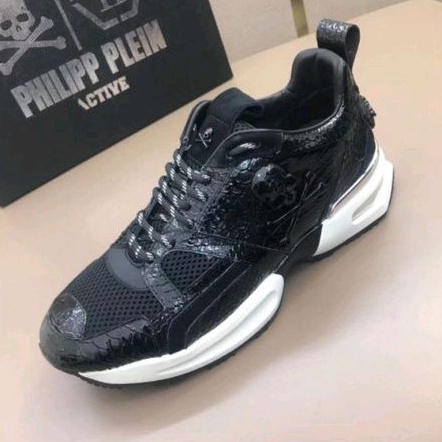 sepatu philipp plein pria sneaker cowok pp men shoes trainers top branded mirror vip New model P1SHOES