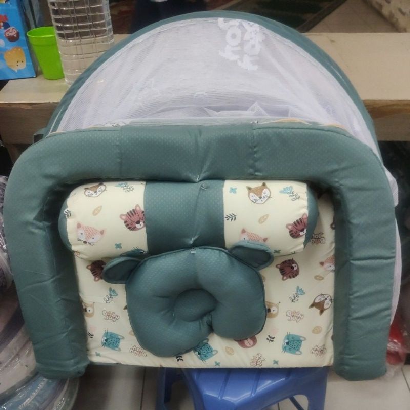 Baby Joy Kasur bayi Sofa + Kelambu seri Little Forest BJK4020