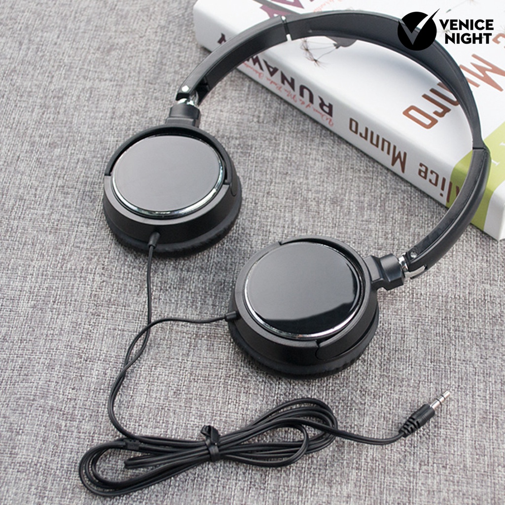 (VNEP) (Berkabel) Headset Over Ear HiFi Stereo Sound Portable Universal Untuk Handphone