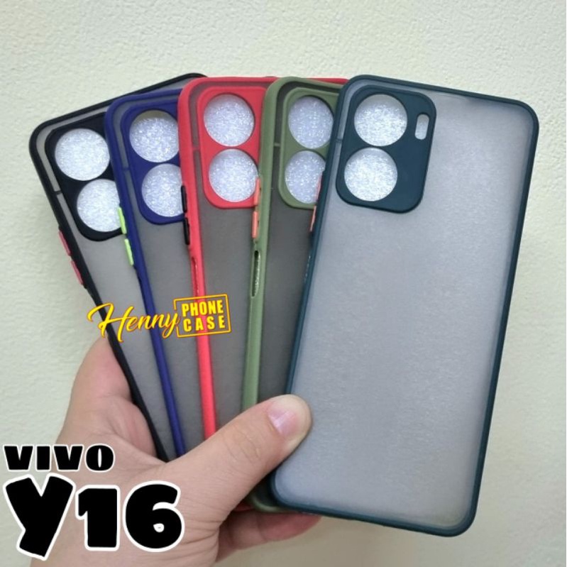 Promo Case Armor VIVO Y35 Y22 V25 Y16 Y21 Y21T Y21S Y33s Soft Case Aero Black Dove Protect Kamera Premium Casing