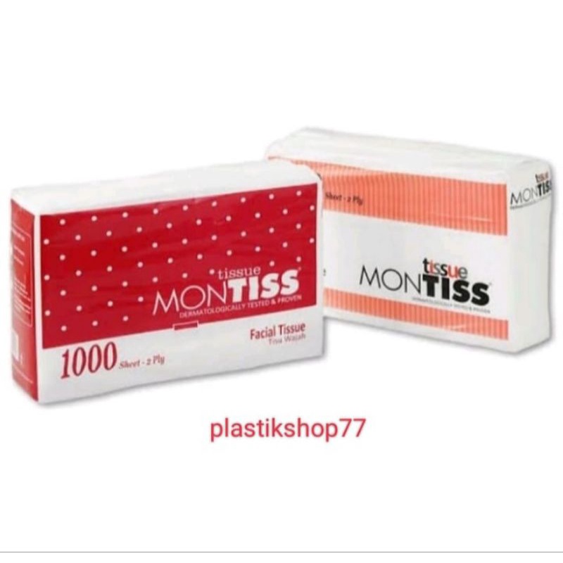 TISSUE MONTISS 1000 SHEETS
