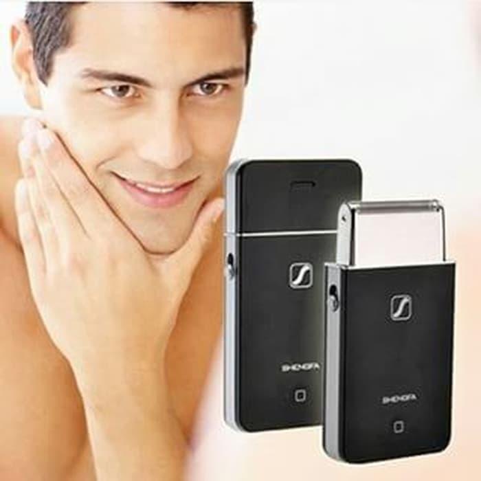 【COD+Pengiriman Cepat】Sengfa Alat Cukur Bulu Kumis Dan Jenggot Cas Built-in Rechargeable Battery/Easy To Carry/Artificial Design/Good Hand Feel/Smart To Use/Strong And Comfortable Shave Reciprocating Electric Shaver New Shaver Electric Men Razor With Trim