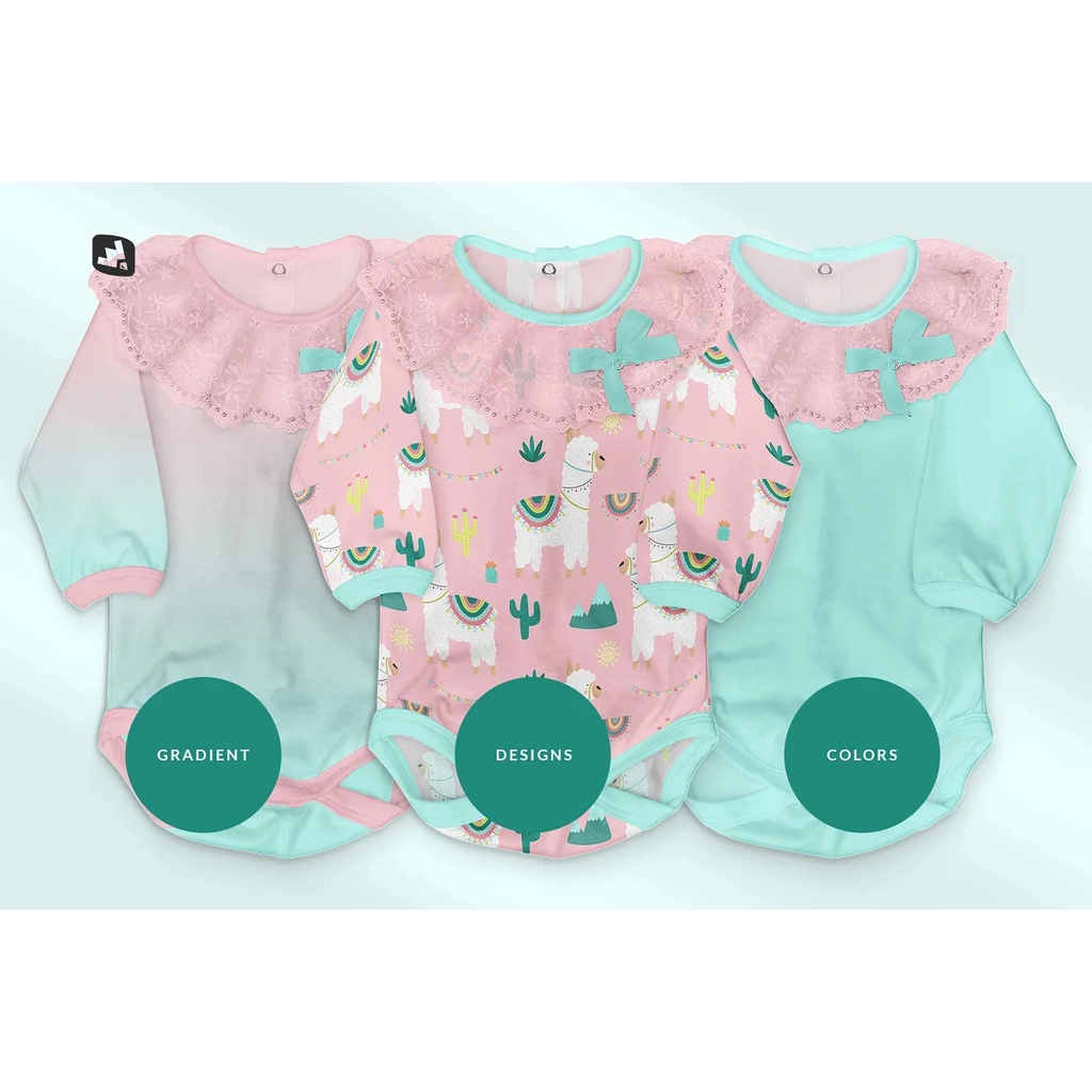 Baby Girl S Onesie Mockup