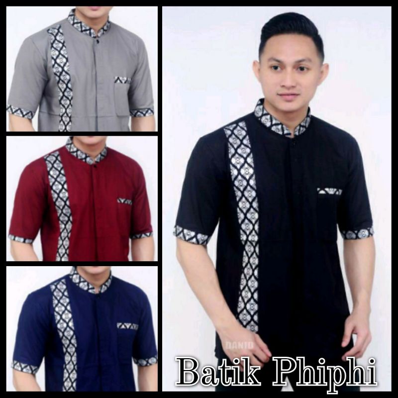Baju Muslim Pria / Baju Koko Terbaru 2024 Size M, L, XL