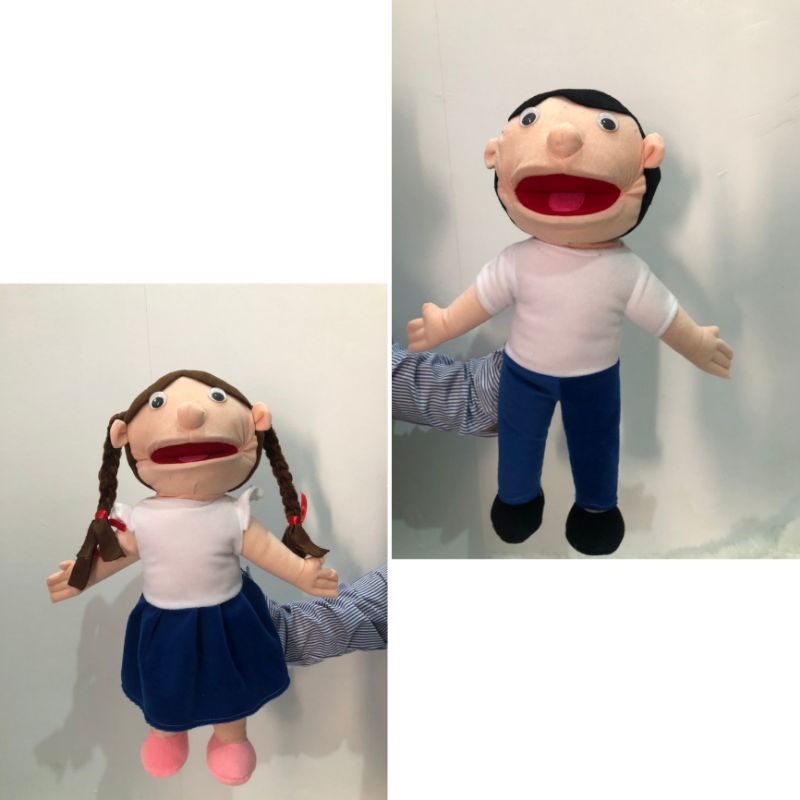 Boneka Karakter Anak Sekolah | Boneka Muppet SMP | Mainan Boneka Edukasi