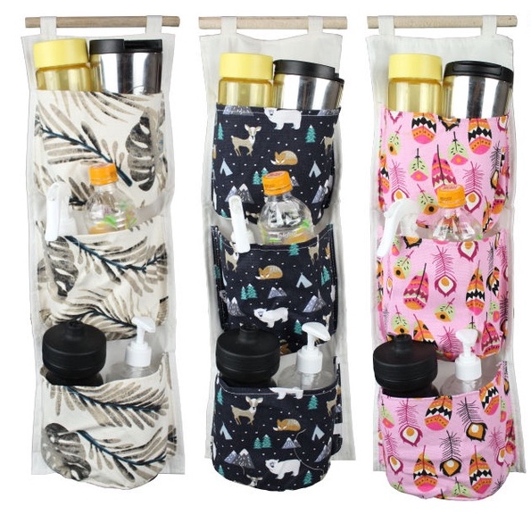 [100% FOTO ASLI] POUCH GANTUNG 3 SUSUN /  Hanging Pouch Organizer / Storage Bag