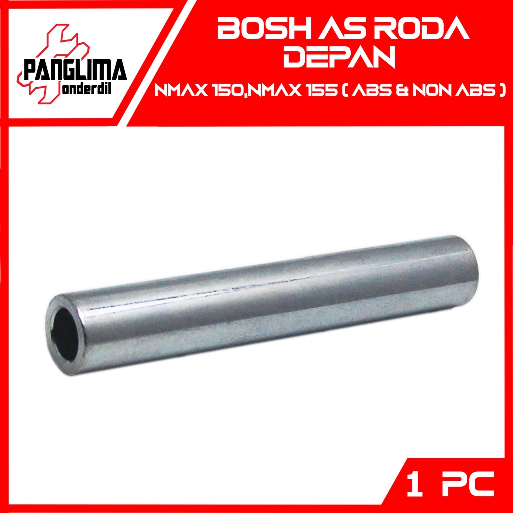 Bosh As Roda Depan-Spacer NMAX 150-N MAX 155-New ABS-NON ABS Bos-Bushing-Bus Laher-Bearing-Laker Tengah-Dalam Tromol