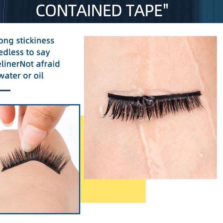 ➚nw Grosir✸➚ BISA COD - BULU MATA PALSU 3D - Bisa Nempel Tanpa LEM - MAGIC NO GLUE EYELASHES/Bulu Ma