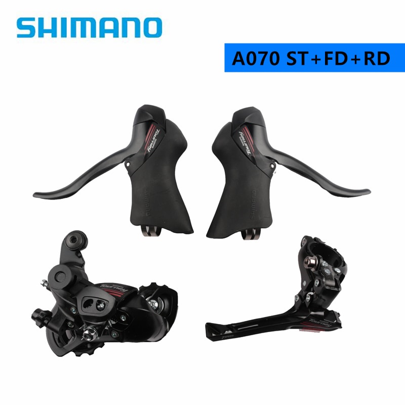 PREORDER Shimano Tourney A070 2x7Speed Shifter DUAL CONTROL LEVER Clamp Front Derailleur Rear Derail