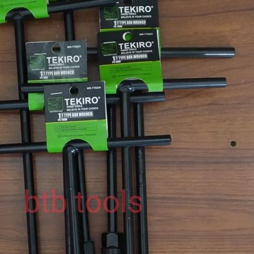 Kunci Sock T Tekiro 8 mm / Kunci T Hitam Tekiro 8mm