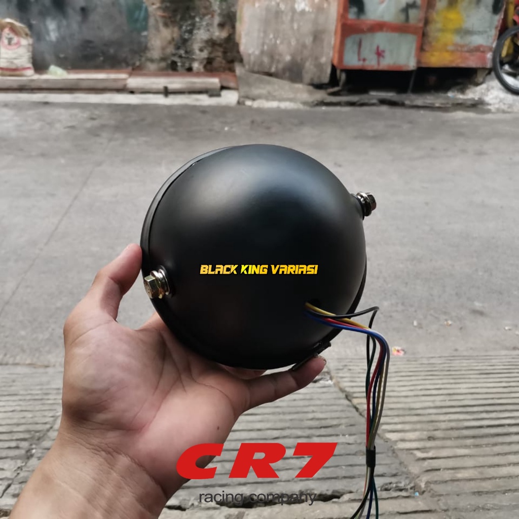 Lampu Daymaker 16 Led 5.75 Inch Lampu Daymaker 5.75 Inci Led 16 Mata Cr7 Universal Lampu Daymaker 16 Mata