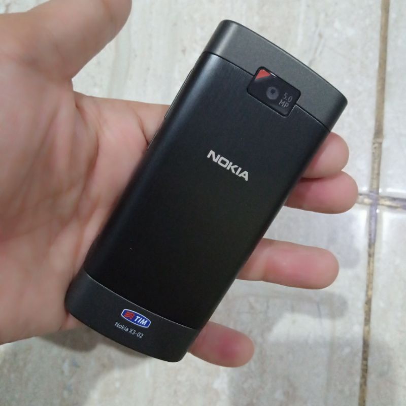 ponsel nokia x3-02 nokia x3 02 hitam baru bkan note 12 2720 e7 e90 x90