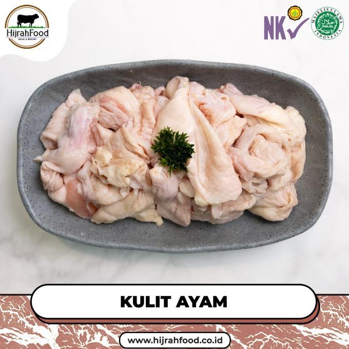 

Kulit Ayam Bersih Premium Frozen - Kulit Dada / Badan | Chicken Skin