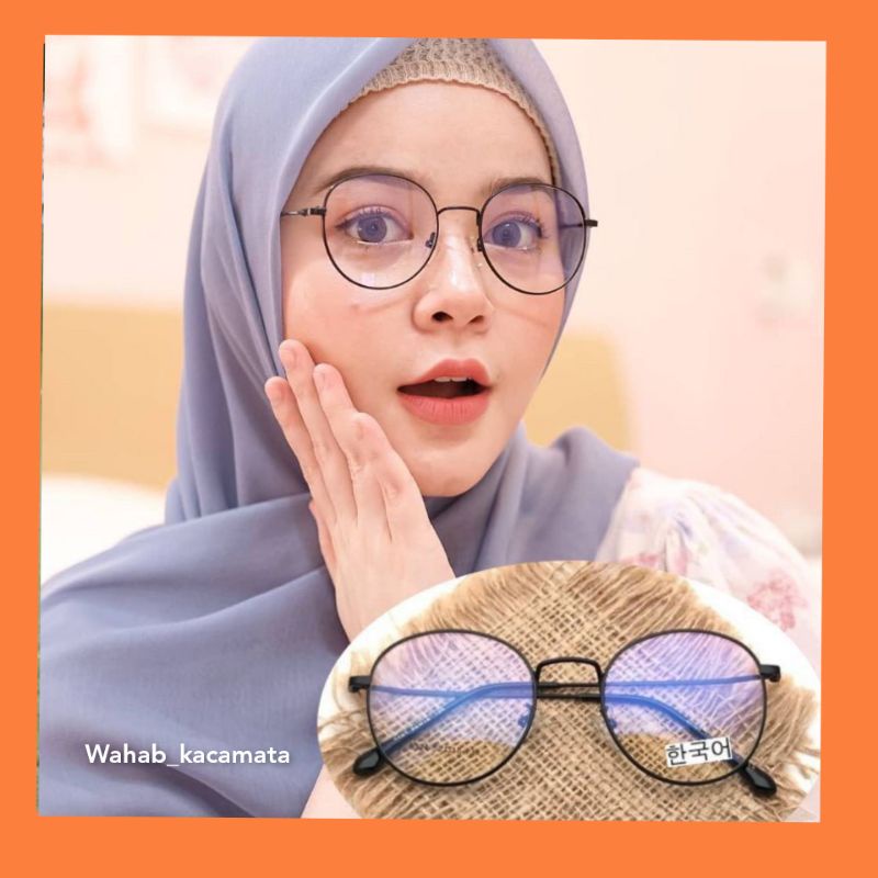 kacamata 6324 sepaket lensa phocromic-blueray-antiradiasi