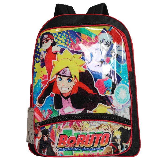TAS ANAK LAKI LAKI Gambar Naruto Boruto Backpack Sekolah TK SD Cowok Laki H5I6 HIGH QUALITY TERLARIS