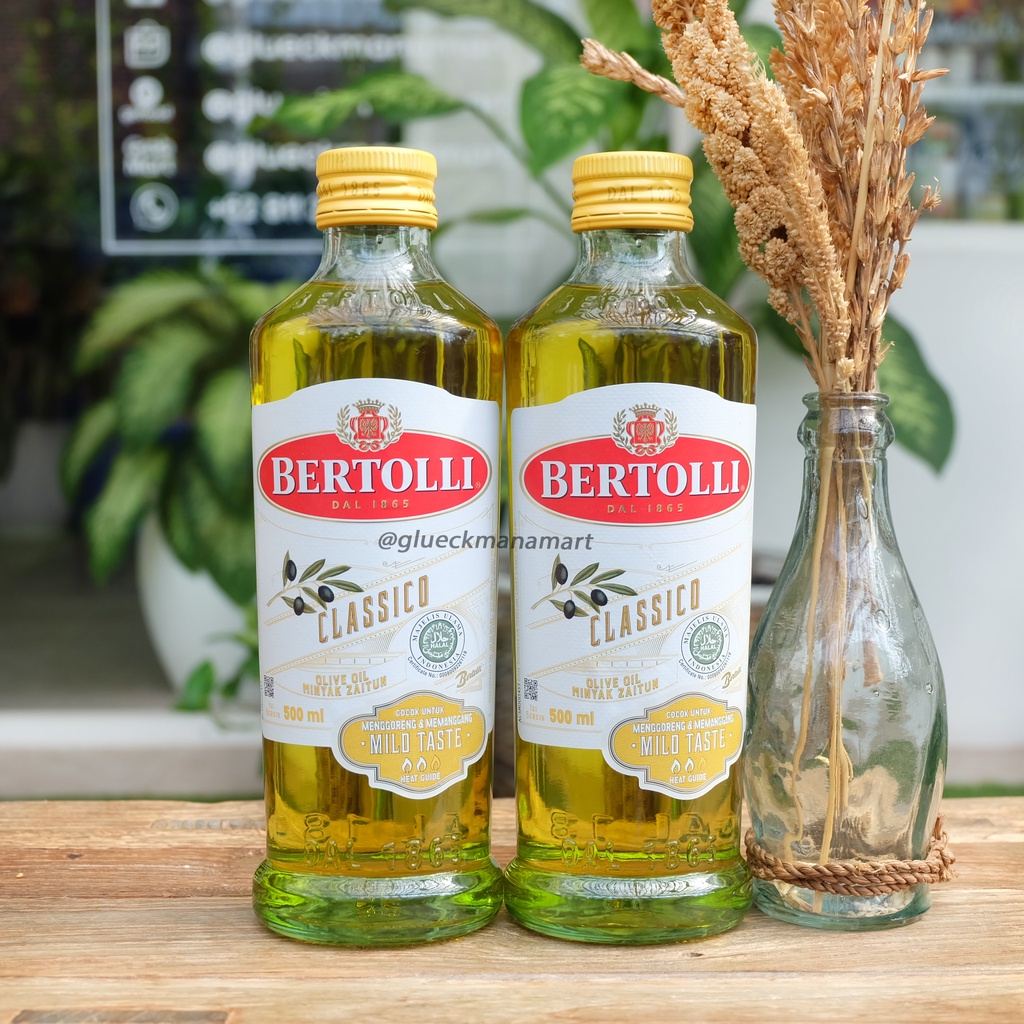 

Bertolli Mild Classico / Extra Virgin Olive Oil Mild / Minyak Zaitun 500ml