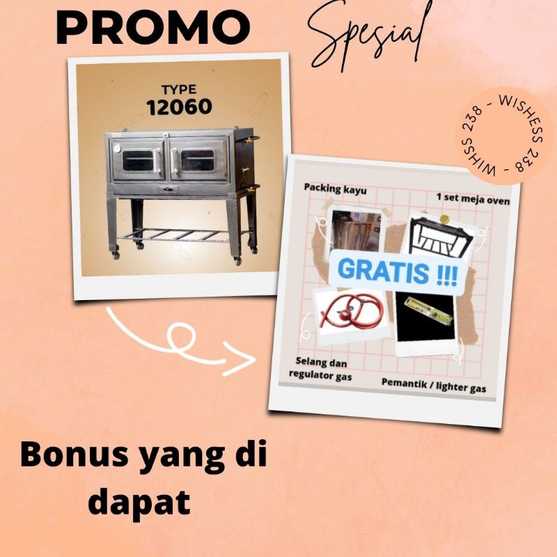 oven gas Bima Boga / oven gas type 12060 / oven gas 12060 / oven gas Sumedang / oven gas Jawa Barat 