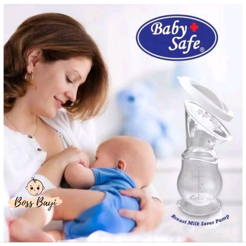 BABY SAFE - Breastmilk Saver Pump 150ml BPM02 / Penampung Tetesan Asi/ Pompa Asi Manual