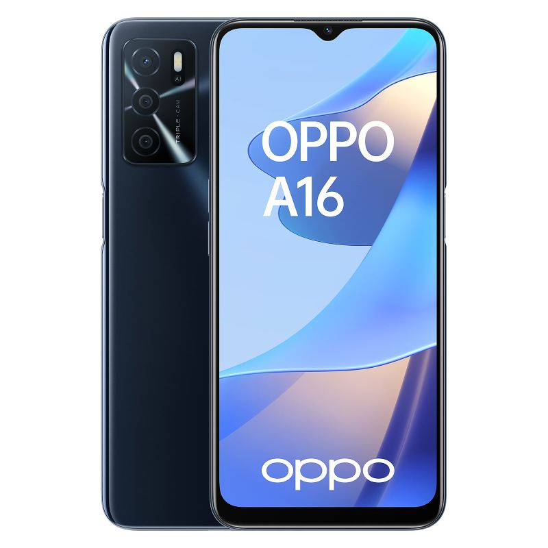 OPPO A16 RAM 6/128GB &amp; 4/64GB [13MP TRIPLE CAMERA,HD EYE-CARE DISPLAY,5000mAh] GARANSI 1TAHUN