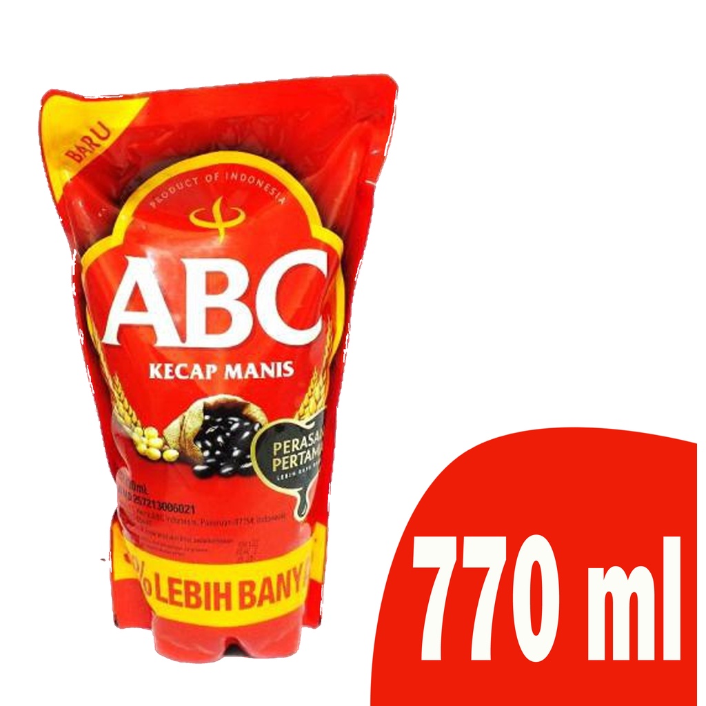 

KECAP MANIS ABC POUCH 700 ml Refill