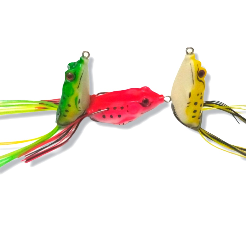 Umpan Casting Gabus Dan Toman Soft Frog Soft Lure Paling Ampuh Set Umpan Pancing Casting Umpan Gabus