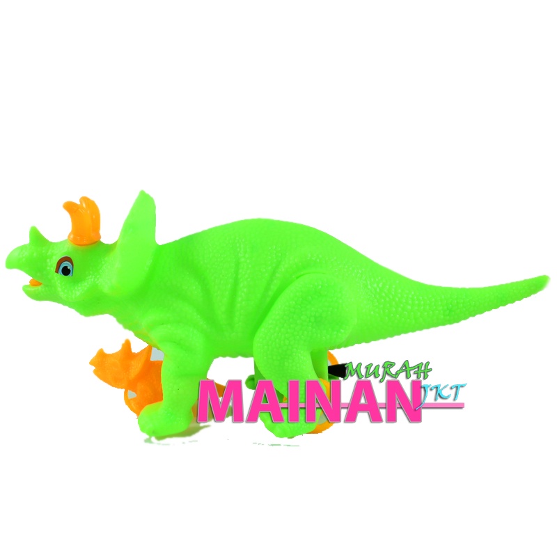 MAINANKEI MAINAN ANAK MURAH DINO TRITOP OCT7230 MAINAN ANAK DINO TARIK MENGGENDONG BAYI DINO