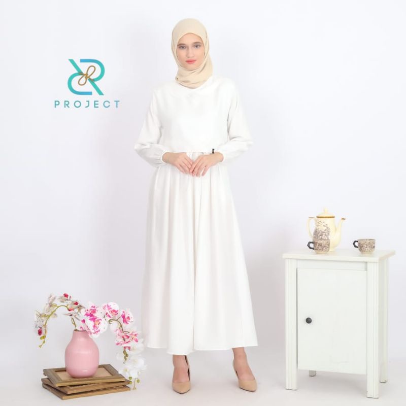 GF02 ~ NOREEN MAXI | ZAFINA DRESS | FASION MUSLIM WANITA TERBARU gamis remaja milenial size S M L XL