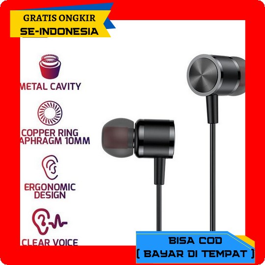 Headset Jbl Pm-02 Full Bass Mick Original Hitam Handset Gaming Earphone Kabel Lucu Headset Kabel Viv