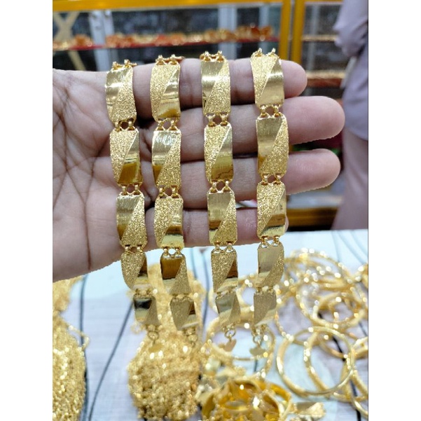 gelang emas penang promo