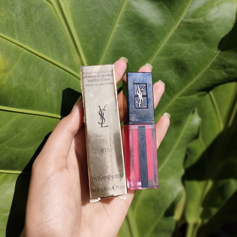 Water Stain Fresh Glossy Stain Lip Gloss 615 by Yves Saint Laurent YSL Original (NEW)