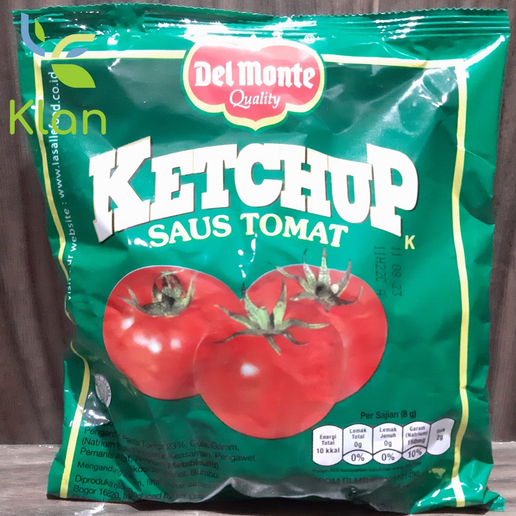 

DEL MONTE TOMATO SAUCE SACHET/ DELMONTE SAUS SAOS TOMAT SACHET ISI 24