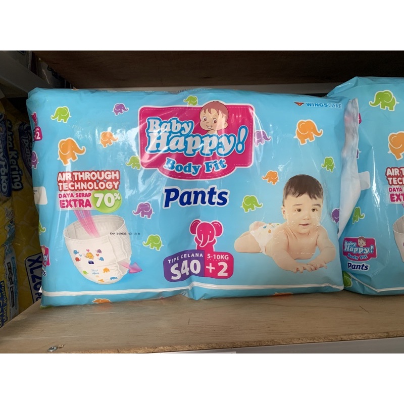 pampers Baby happy S M L XL Ready
