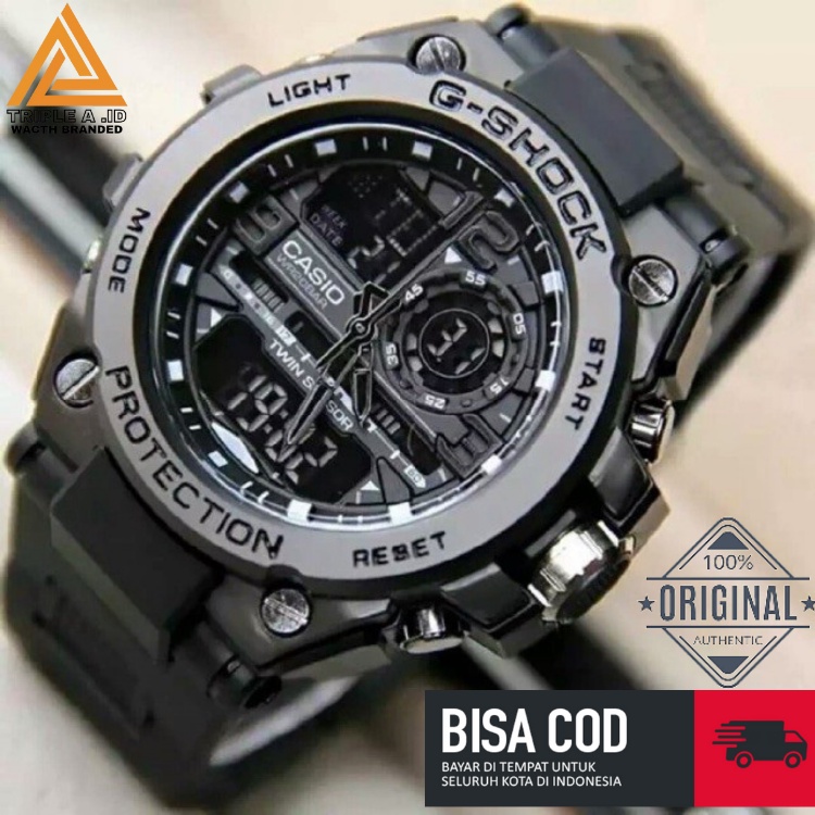 TRIPLE A.ID - Jam Tangan Cowok Original / Jam Tangan Pria Water Resistance / Jam Tangan G SHOCK Digital Analog / Jam Tangan Import / Jam Tangan Anti Air Sport / Jam Tangan Wanita Cewek / Jam Tangan Laki Laki Murah