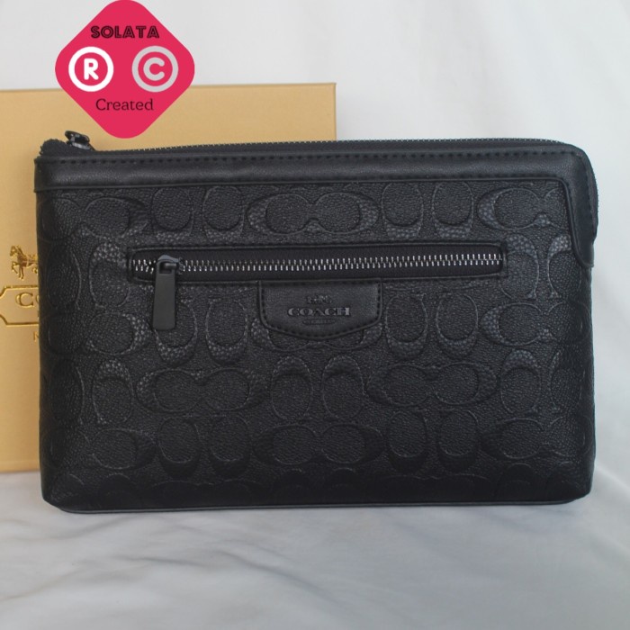Clutch Handbag Coach Pria Terbaru - Hand Bag Pria Wanita