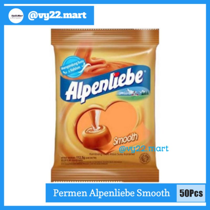 

Permen Alpenliebe Permen Karamel Mengandung Susu dan Kalsium isi 50Pcs
