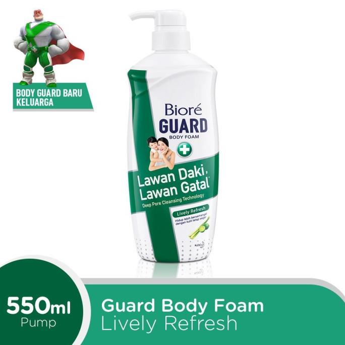 Sabun Cair Biore Guard - Botol Pump 550ml / Refill