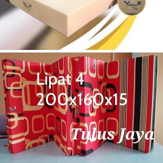 Kasur Lipat INOAC YUKATA 200x160x15 always ready