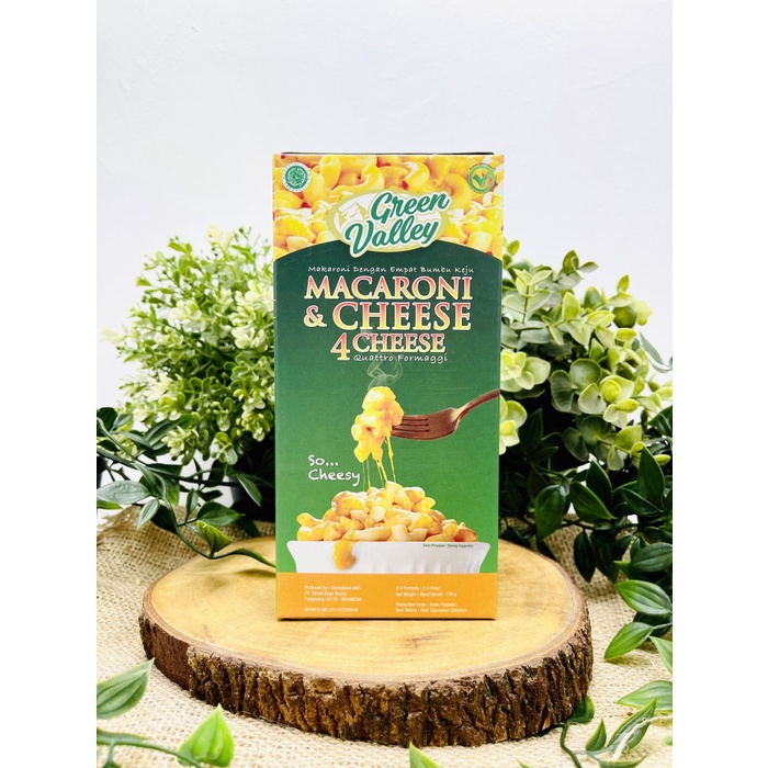 

Green Valley Macaroni & Cheese 4 Cheese 200 gram
