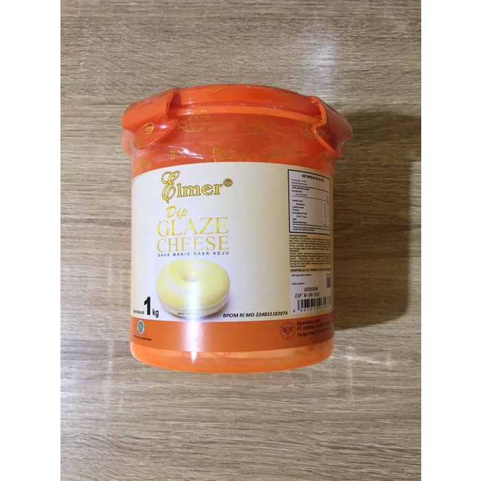 

Selai Elmer Cheese Dip Glaze 1Kg (Packing Pabrik)