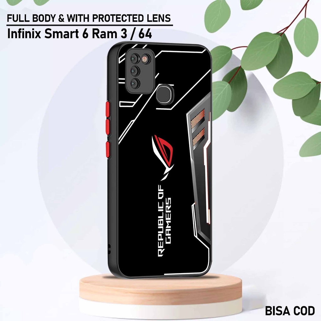 Case Infinix Smart 6 Ram 3 - Motif Case [ Game ] - Hardcase Infinix Smart 6 Ram 3 - Softcase Infinix