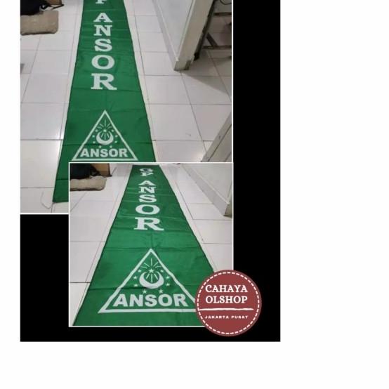 bendera umbul umbul NU /bendera umbul umbul ansor /umbul umbul banser - banser