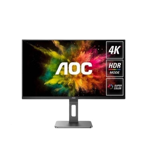 Monitor LED AOC U28P2U 28&quot; IPS 4K 60Hz HDMIx2 DPx1 HDR Ergo Stand