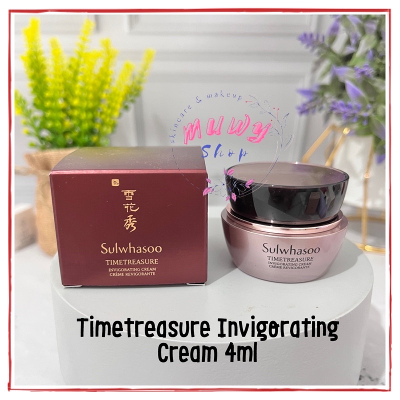 Sulwhasoo Time Treasure Timetreasure Invigorating CREAM 4ml