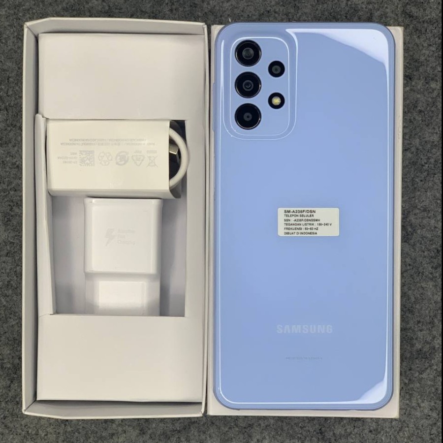 Samsung A23 6/128 GB HP Second / Bekas Fullset Mulus Banget Garansi 30 Hari