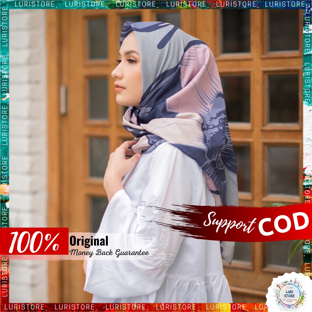 MYLADY HIJAB ORIGINAL MONA Hijab Jilbab Jelbab Kerudung My Lady Ori Motif Terbaru