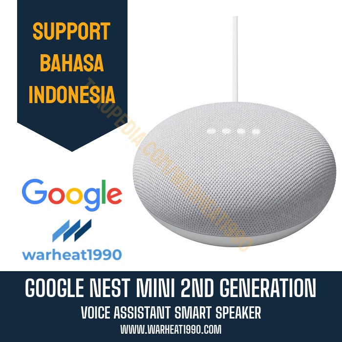 Google Nest Mini 2 / 2nd Generation Home Smart Speaker ORIGINAL ORA175