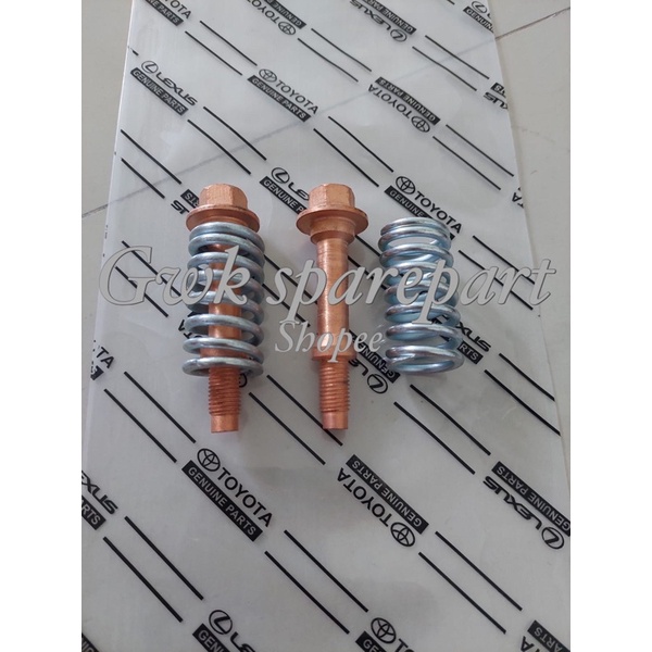 Baut knalpot + per Toyota 2pcs Innova Reborn Ori