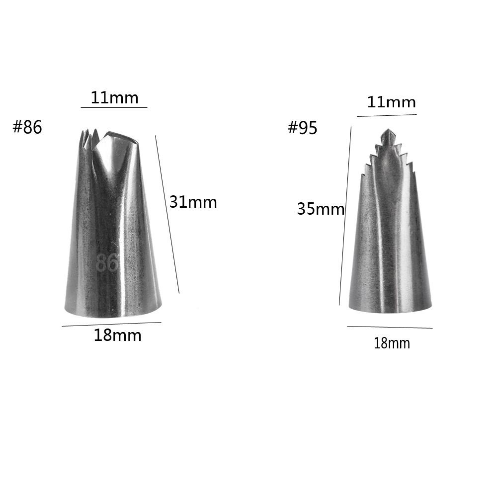 Populer Daun Nozzle Pastry Tip Rusia Baking Icing Bunga